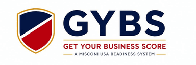 GYBS — Get Your Business Score, a Misconi USA Readiness System